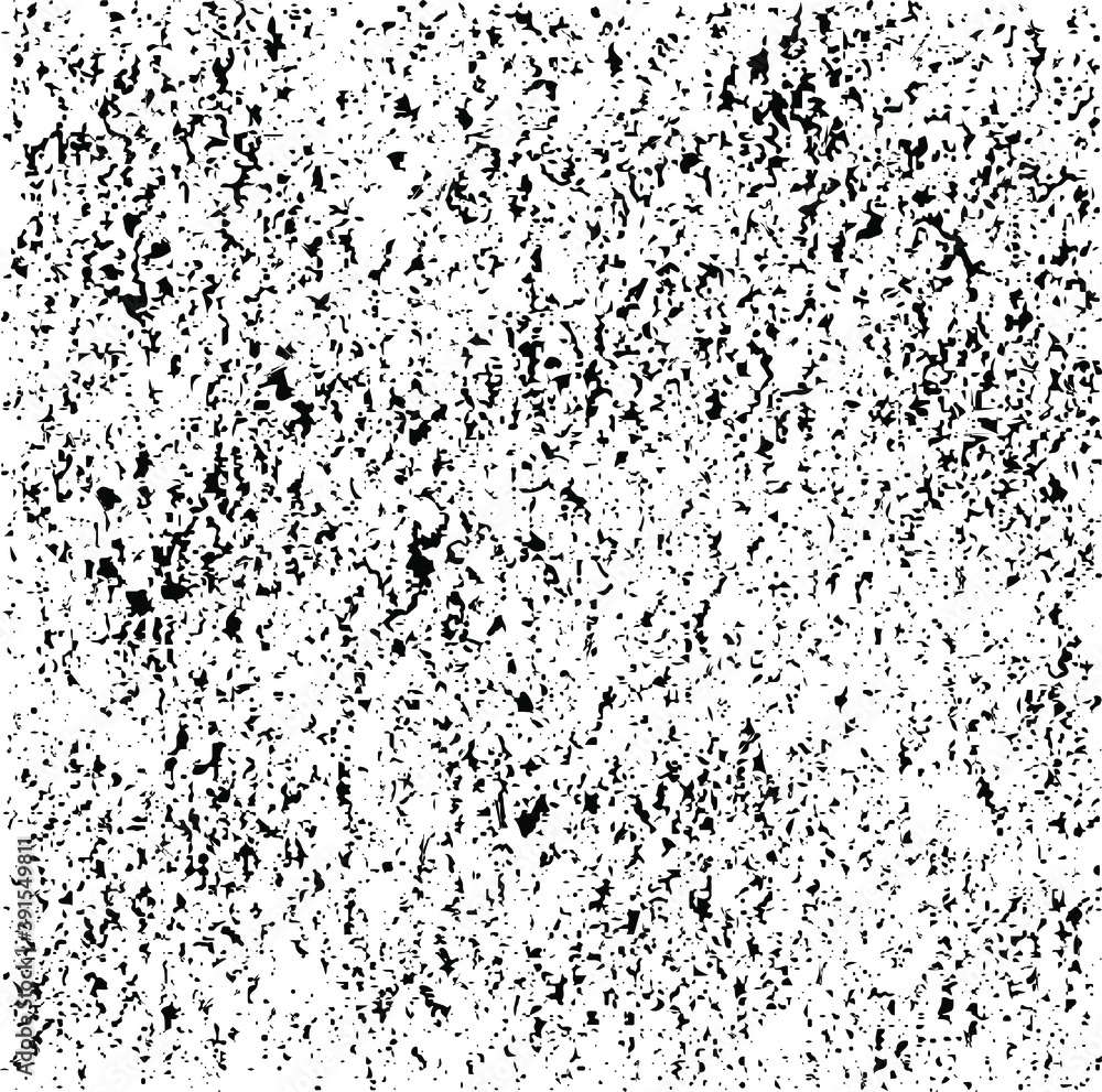 Fototapeta premium Rough black and white texture vector. Distressed overlay texture. Grunge background. Abstract textured effect. Vector Illustration. Black isolated on white background. EPS10