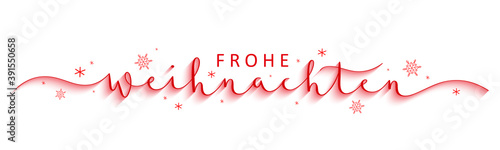 FROHE WEIHNACHTEN Grußkarte