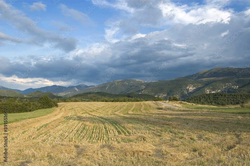 Fields near Vers sur Meogue