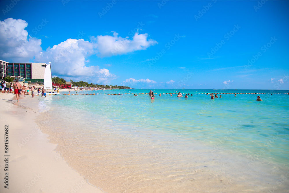 Fototapeta premium Playa del carmen