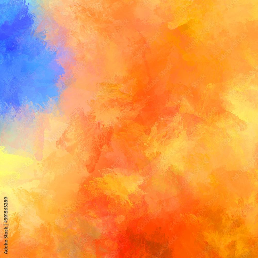 Painted composition with vibrant brush strokes. Textured colorful painting. Paint brushed wallpaper. Painted composition with vibrant brush strokes. Textured colorful painting. Paint brushed wallpaper.
