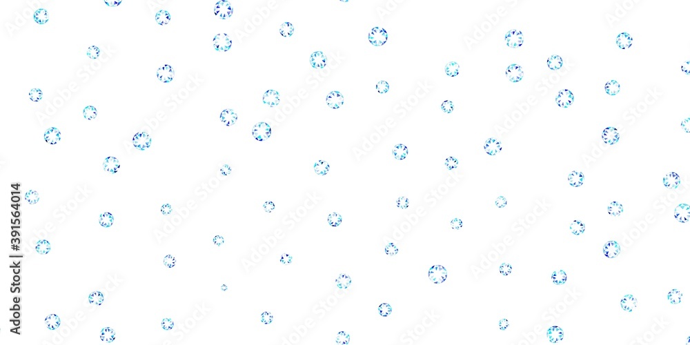 Light blue vector layout with circle shapes.