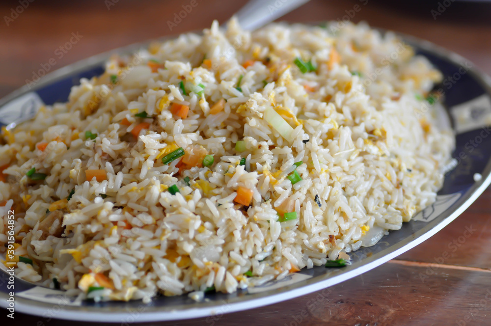 stir fried rice or fried rice with egg stir fried rice or fried rice with egg