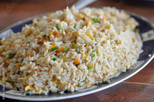 stir fried rice or fried rice with egg