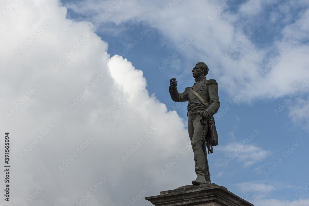 Army General Antonio Jose de Sucre Statue, Quito, Pichincha Province, Ecuador, Army General Antonio Jose de Sucre Statue, Quito, Pichincha Province, Ecuador,