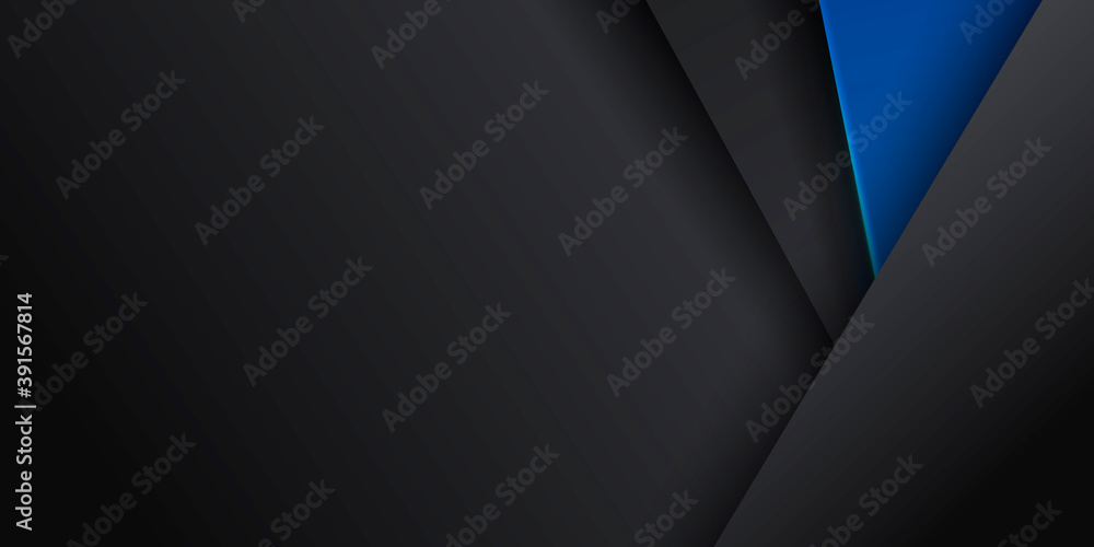Black and blue abstract contrast background. Vector illustration design for presentation, banner, cover, web, flyer, card, poster, wallpaper, texture, slide, magazine Black and blue abstract contrast background. Vector illustration design for presentation, banner, cover, web, flyer, card, poster, wallpaper, texture, slide, magazine