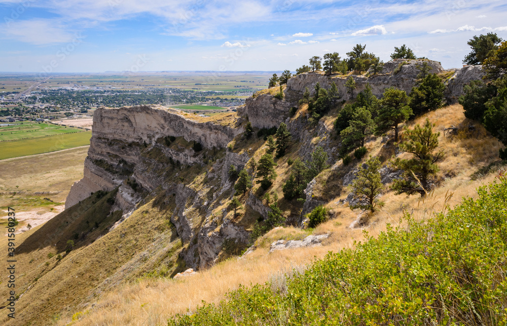 Naklejka premium Scotts Bluff National Monument