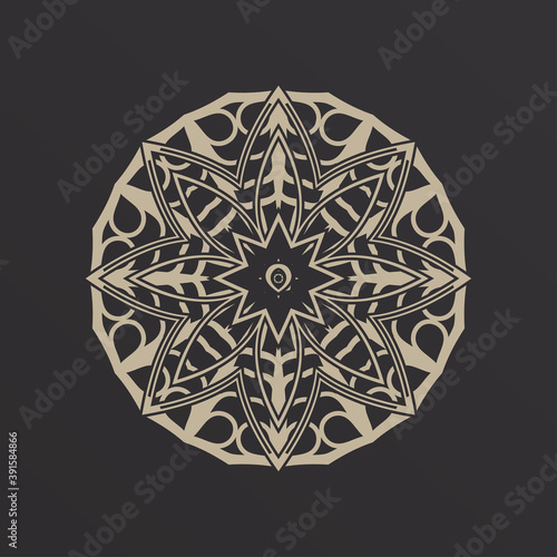 mandala luxury background