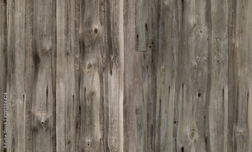 Naklejka premium Gray wood lining (raster texture for designers)