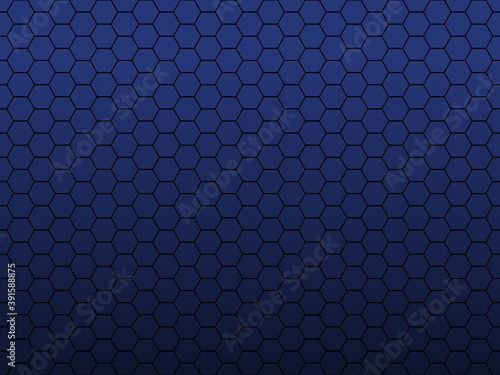 Blue polygonal abstract background. Geometrical triangular dark backdrop. Vector illustration.