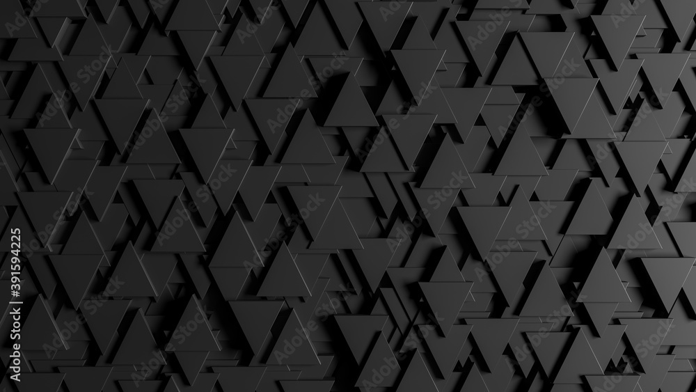Abstract 3d modern dark triangles background Abstract 3d modern dark triangles background