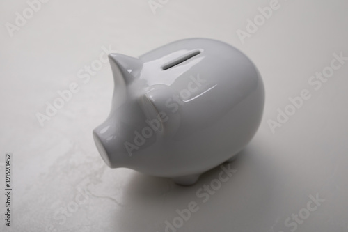 invest white money box pig ...