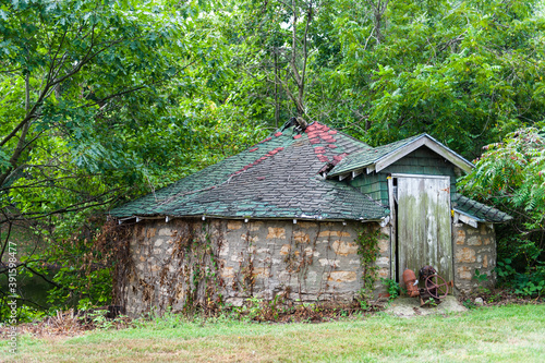Old abandoned barn.