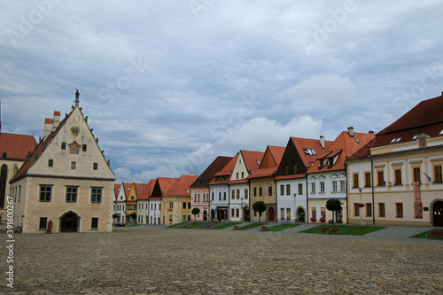 The Town Hall Square in Bardejov, Slovakia