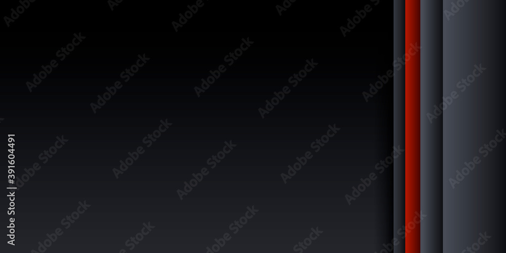 Black red abstract presentation background with 3D overlap layer and copy space for text Black red abstract presentation background with 3D overlap layer and copy space for text