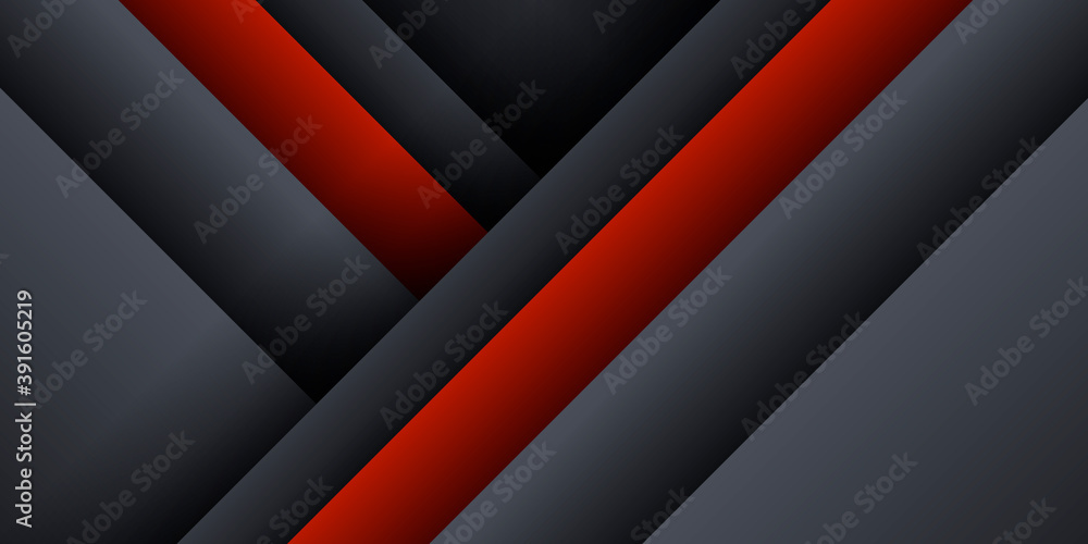 Black red grey abstract presentation background with 3d overlap layers Black red grey abstract presentation background with 3d overlap layers