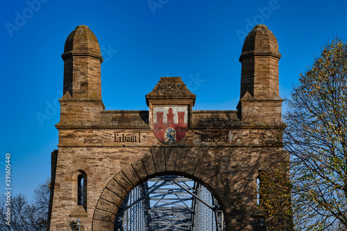 Alte Harburger Elbbrücke photo