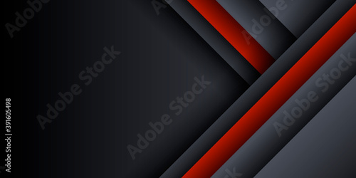 Black red grey abstract metallic background. Vector illustration design for presentation, banner, cover, web, flyer, card, poster, wallpaper, texture, slide, magazine