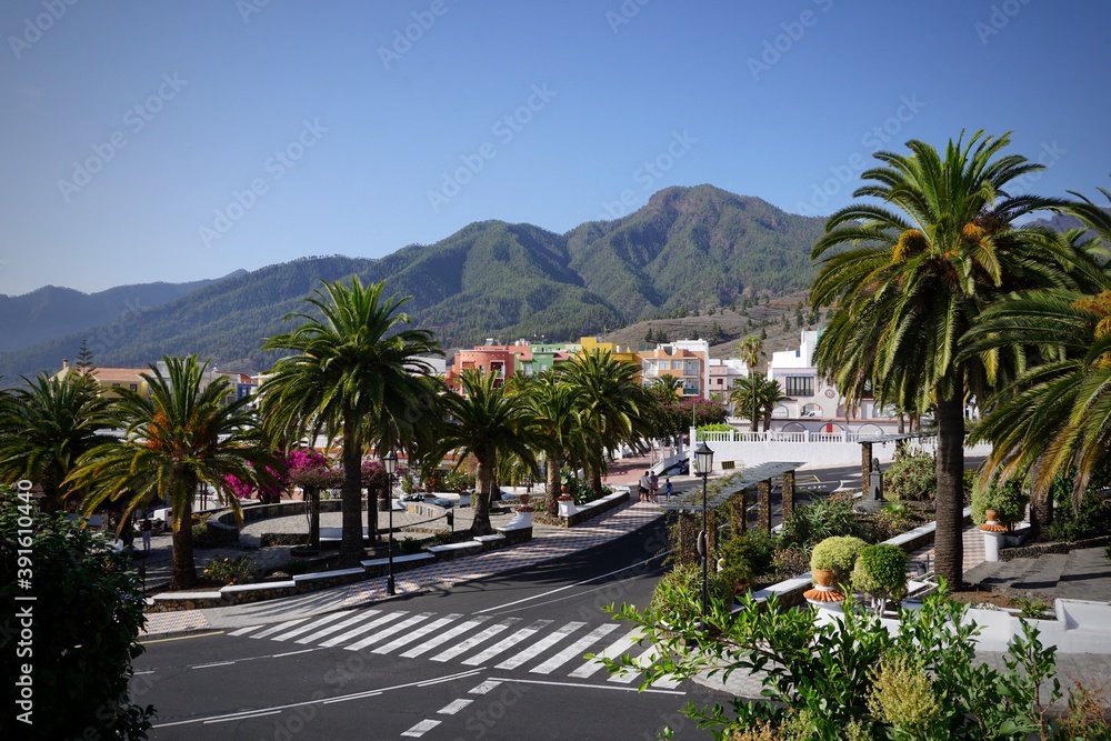 Kleines Dorf auf La Palma