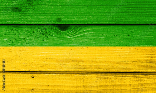 Wallpaper Mural Recklinghausen flag painted on old wood plank background. Brushed natural light knotted wooden board texture. Wooden texture background flag of Recklinghausen Torontodigital.ca