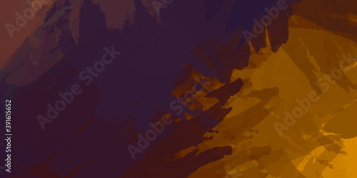 Creative background. Painted composition with vibrant brush strokes. Textured colorful painting. Paint brushed wallpaper.