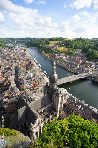 Dinant, Bélgica. Ciudad medieval.