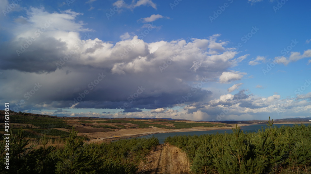 Obraz premium landscape with clouds