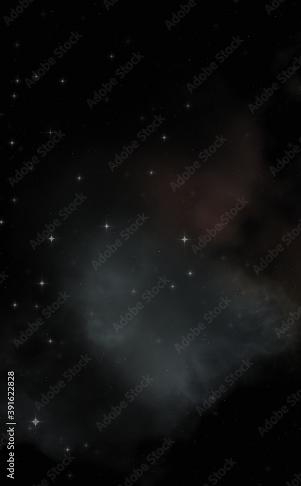 Star field in galaxy space with colorful nebula. Sci fi background of deep space. Ethereal wallpaper. Star field in galaxy space with colorful nebula. Sci fi background of deep space. Ethereal wallpaper.