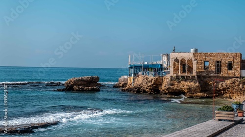Lebanon, Tyr- house under the Mediterenian Sea