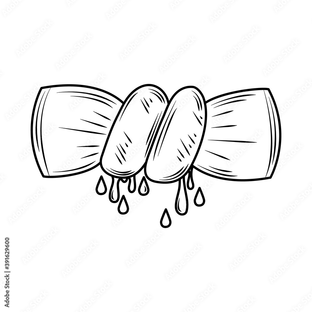 laundry, squeeze the towel with water drops line style icon laundry, squeeze the towel with water drops line style icon