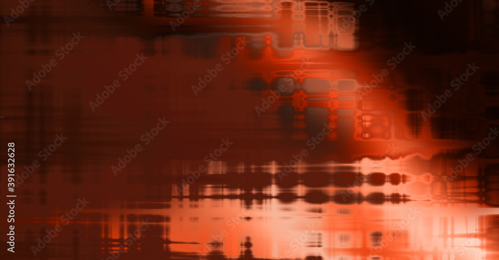 Obraz premium Abstract background. Geometrical elements on aged grunge texture. Graphic illustration with different color patterns.