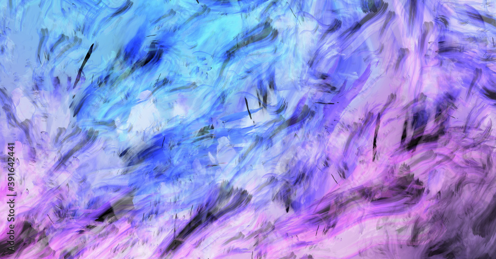 Modern art. Brushed Painted Abstract Background. Brush stroked painting. Strokes of paint. 2D Illustration.´ Modern art. Brushed Painted Abstract Background. Brush stroked painting. Strokes of paint. 2D Illustration.´
