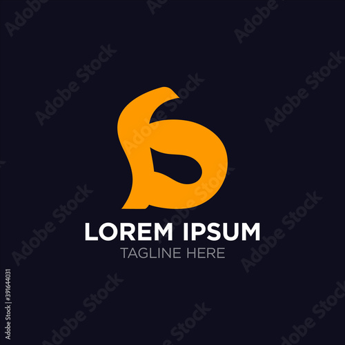 Premium Vector B Logo Design. Beautiful Logotype design for Business company branding. B Initial Letter Logo Template. Flat B Letter Logo Design for Company