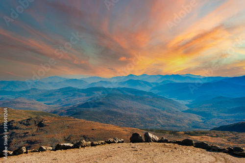 View from Mt. Washington NH