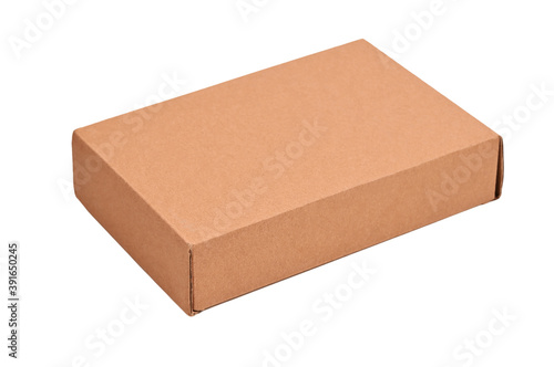 Cardboard box on white © Unkas Photo
