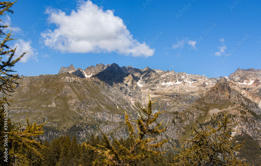 Nuvola Sopra le Alpi Italiane 