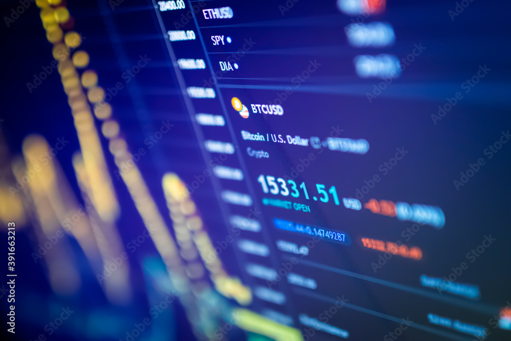 Data analyzing in exchange cryptocurrency market: the candles charts , bars and other trade analysis indicators on display. Analytics price change cryptocurrency BTC to USD - Bitcoin / US Dollar. Data analyzing in exchange cryptocurrency market: the candles charts , bars and other trade analysis indicators on display. Analytics price change cryptocurrency BTC to USD - Bitcoin / US Dollar.