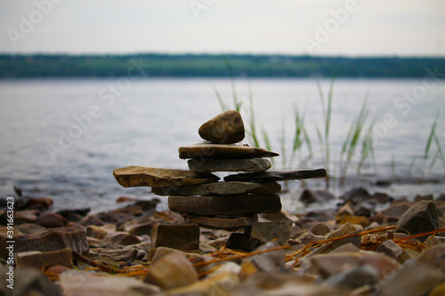 Inukshuk by the Ottawa River