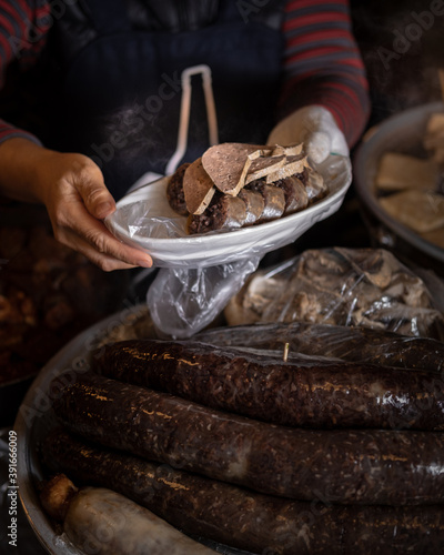 Korean Blood Sausage Soondae Sundae photo