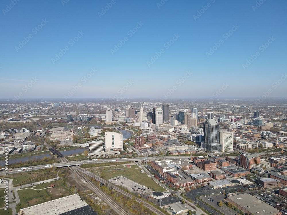 Fototapeta premium aerial view