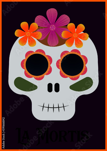 Calavera día de muertos