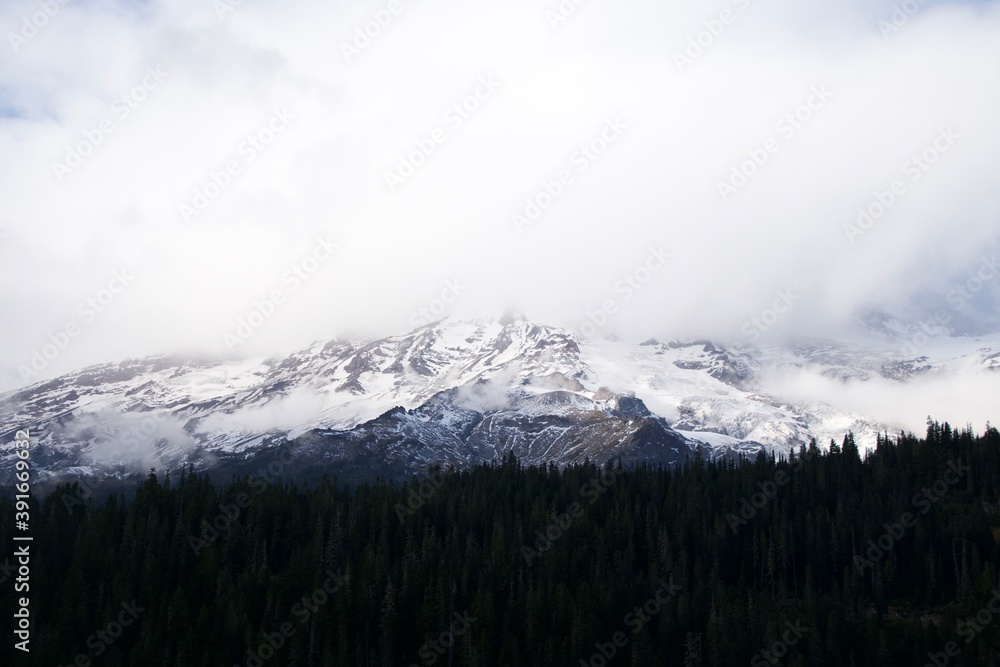 mountains in the fog mountains in the fog
