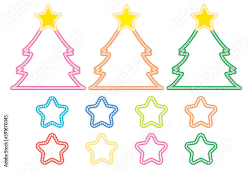 イルミネーションツリー・クリスマスイメージ