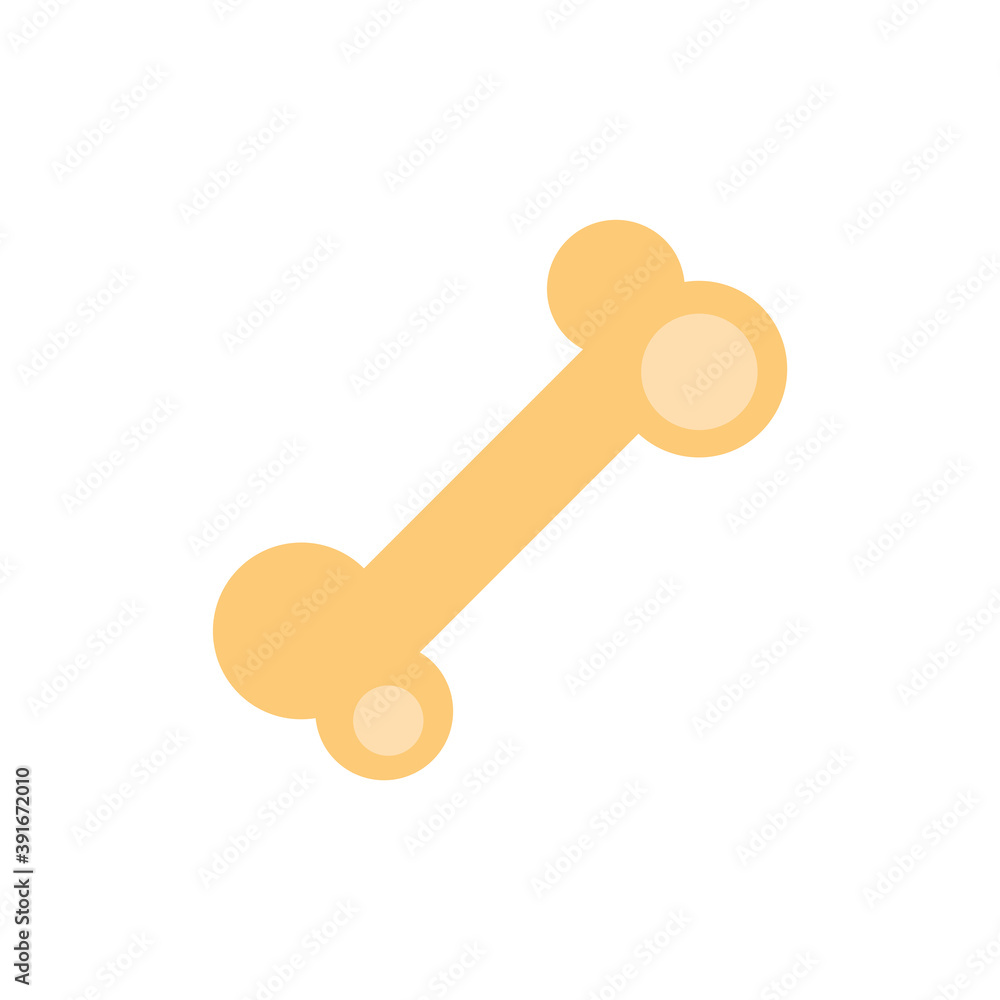 halloween bone human isolated icon