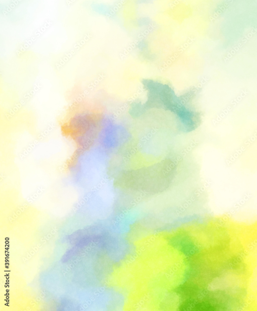 Watercolor painted background. Abstract Illustration wallpaper. Brush stroked painting. 2D Illustration. Watercolor painted background. Abstract Illustration wallpaper. Brush stroked painting. 2D Illustration.