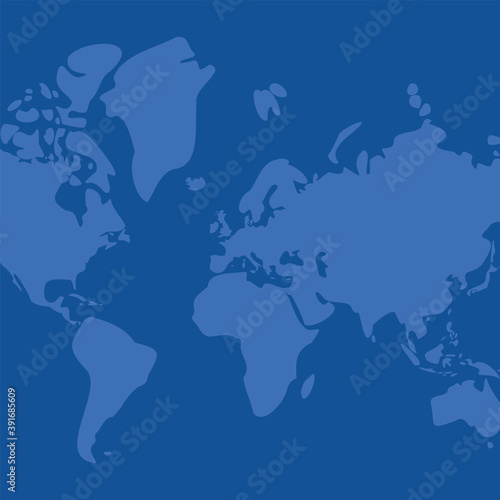 world planet earth maps silhouette