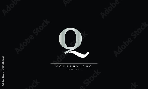 9Q Abstract initial monogram letter alphabet logo design photo