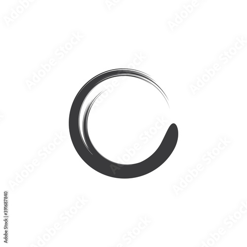 Circle hand drawn