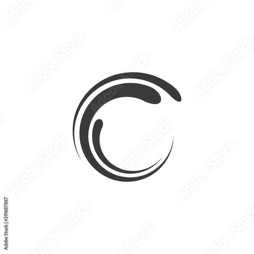 Circle hand drawn