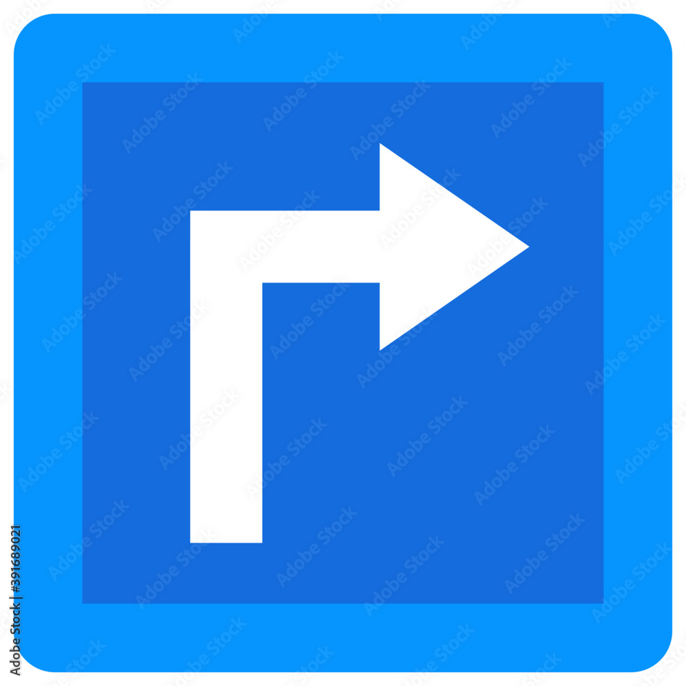 Traffic Turn Sign Traffic Turn Sign